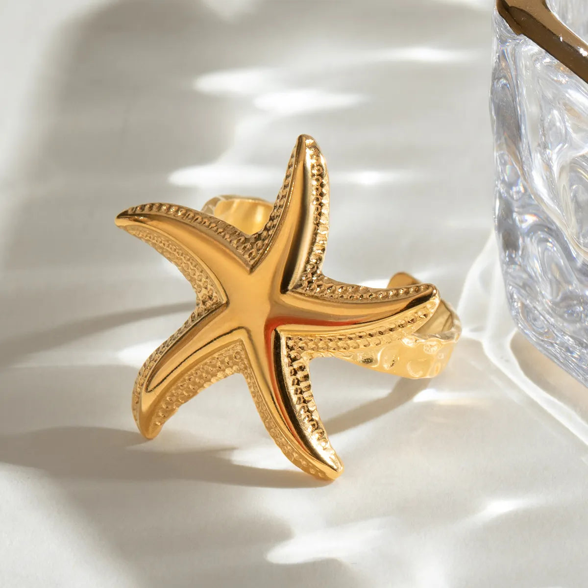 Star Fish adjustable Ring