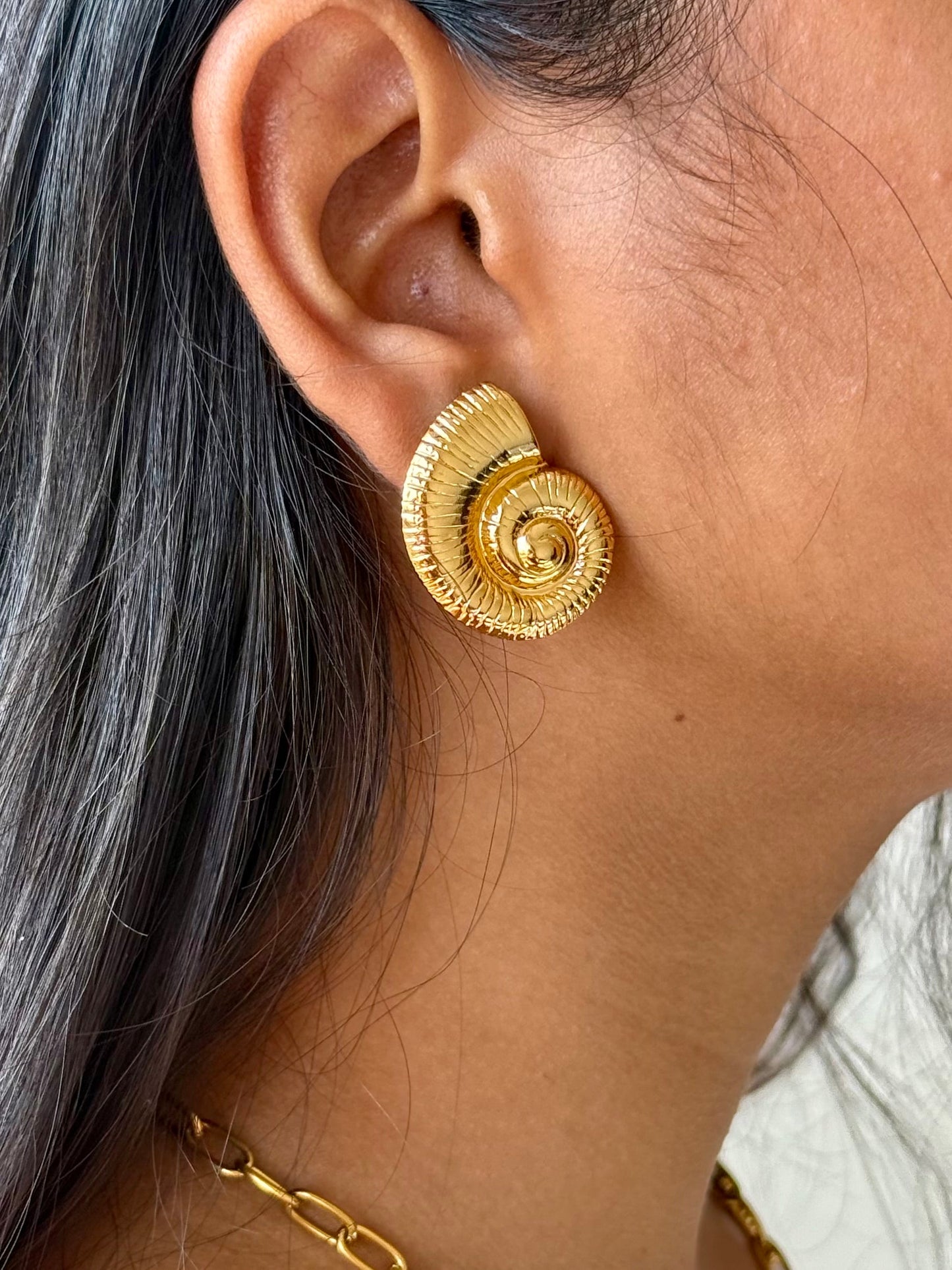 Fossil Bloom Earrings