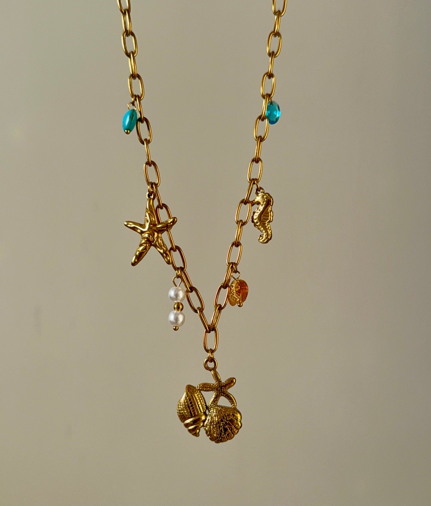 Ocean charms necklace