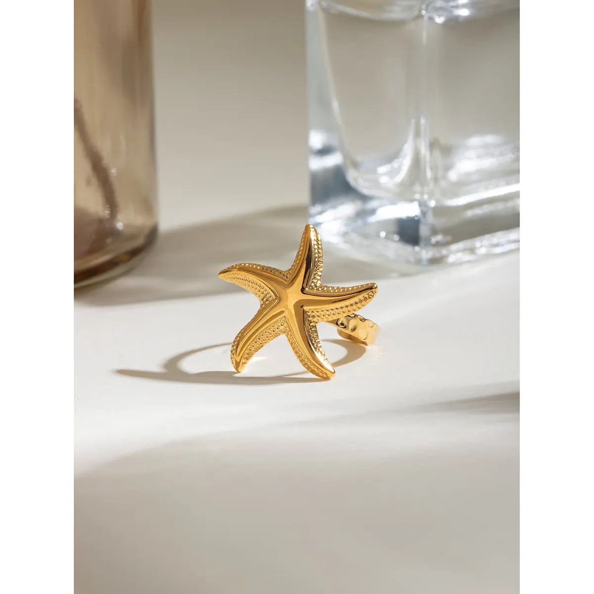 Star Fish adjustable Ring