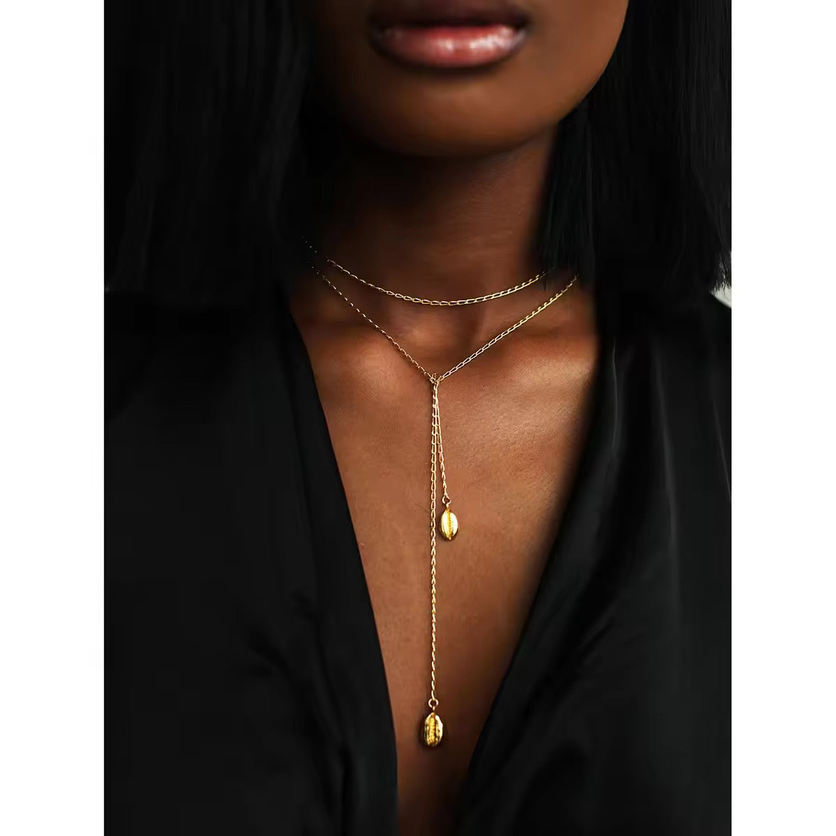Shell Spiral Neck piece