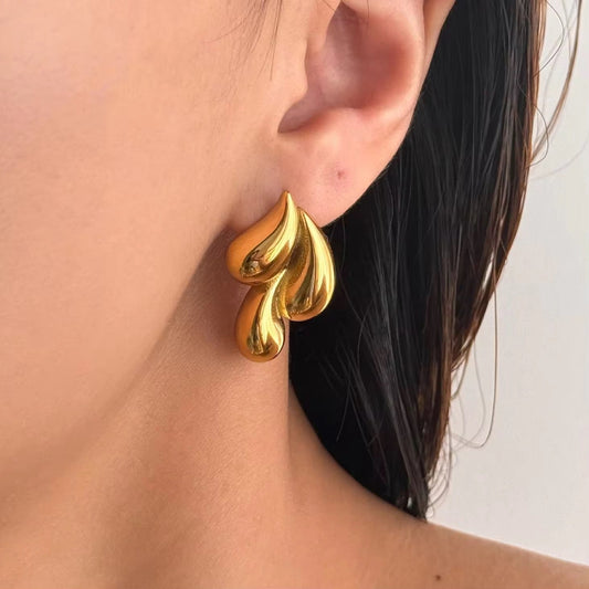 3 Droplet Earrings