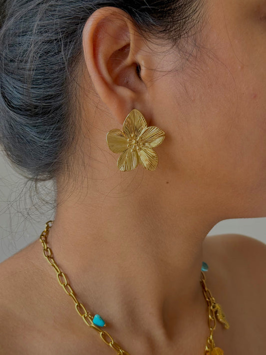 Cherry blossom Flower earrings