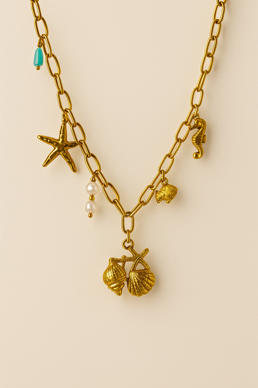 Ocean charms necklace