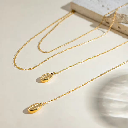 Shell Spiral Neck piece