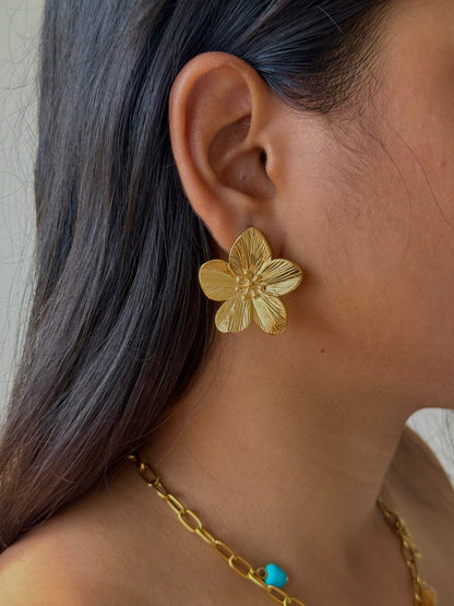 Cherry blossom Flower earrings