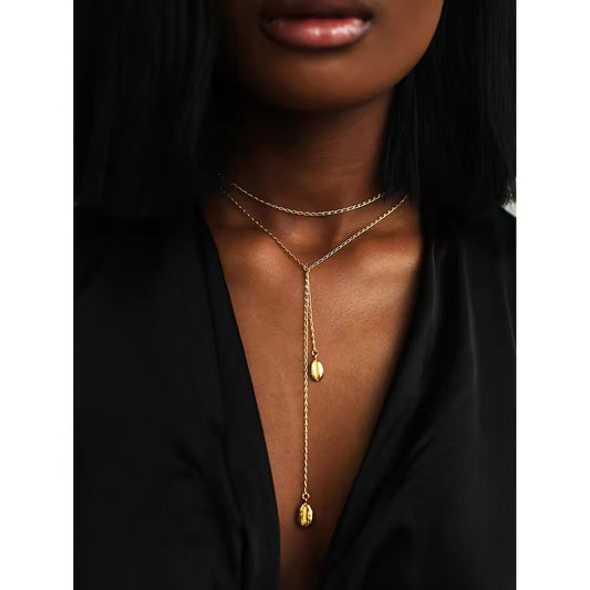 Shell Spiral Neck piece