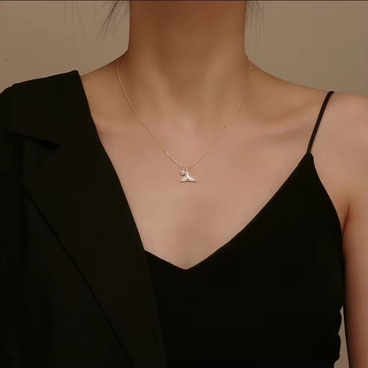 Dolphin Tail necklace