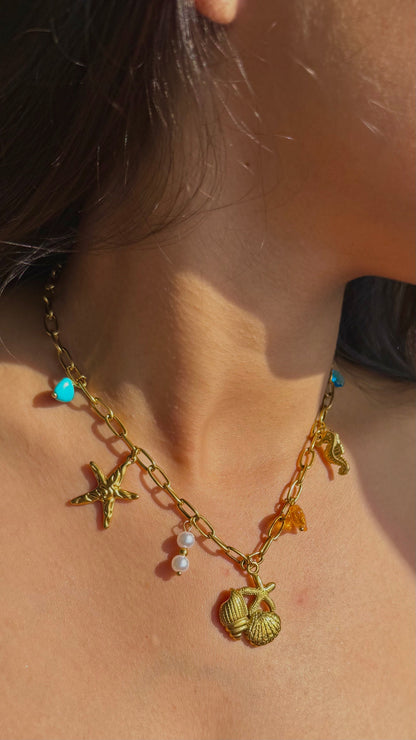 Ocean charms necklace