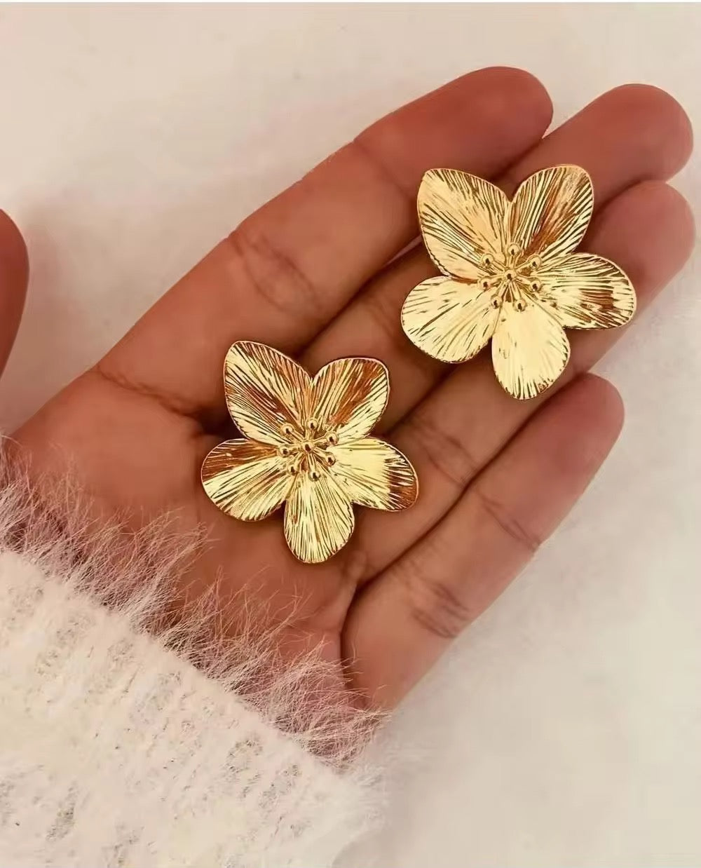 Cherry blossom Flower earrings