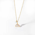 Dolphin Tail necklace