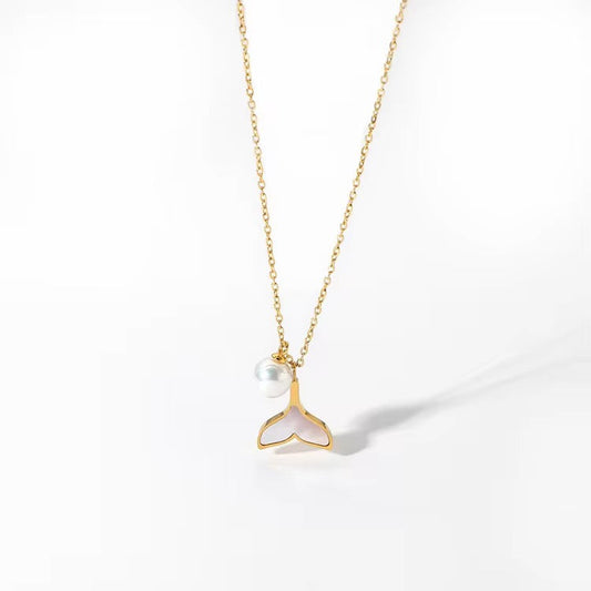 Dolphin Tail necklace