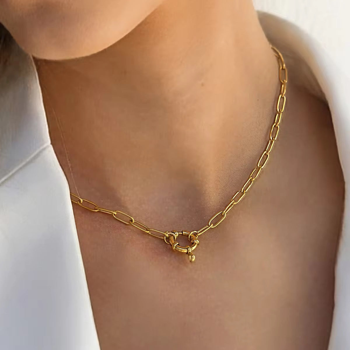 Chain saw Necklace