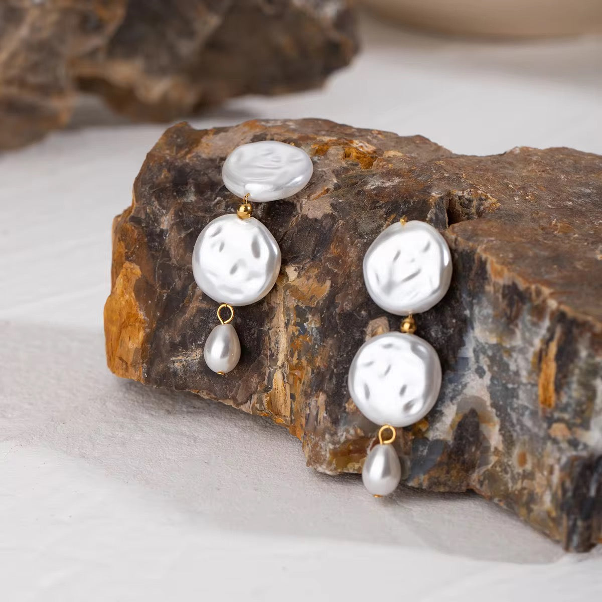 Fresh water pearl danglers